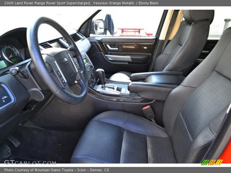 Vesuvius Orange Metallic / Ebony Black 2006 Land Rover Range Rover Sport Supercharged