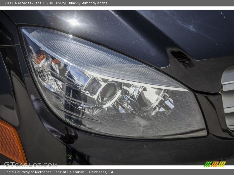 Black / Almond/Mocha 2011 Mercedes-Benz C 300 Luxury