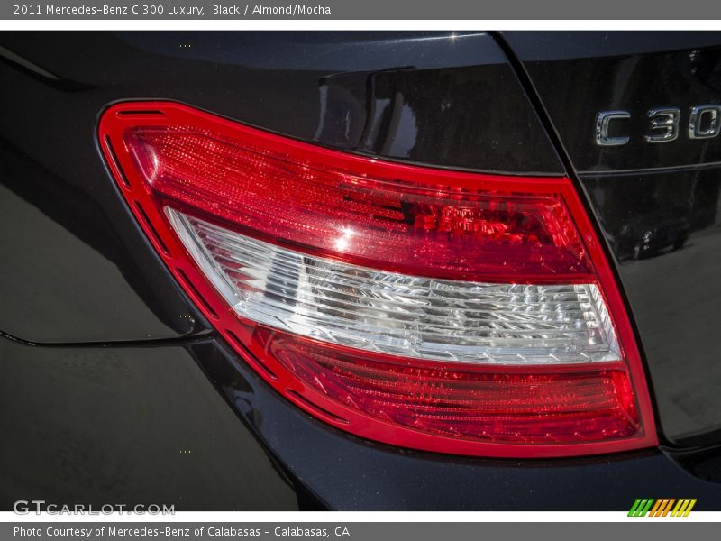 Black / Almond/Mocha 2011 Mercedes-Benz C 300 Luxury