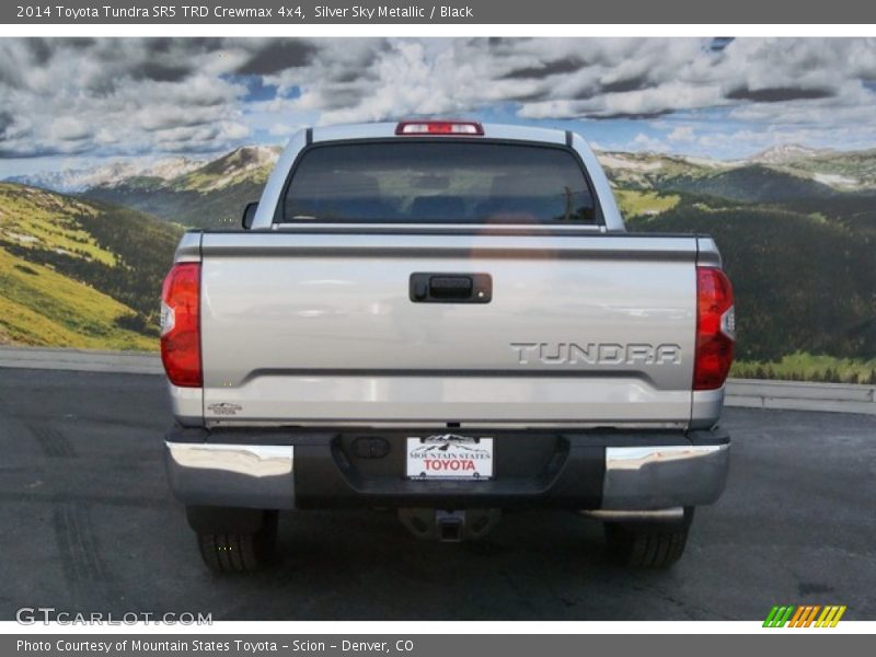 Silver Sky Metallic / Black 2014 Toyota Tundra SR5 TRD Crewmax 4x4