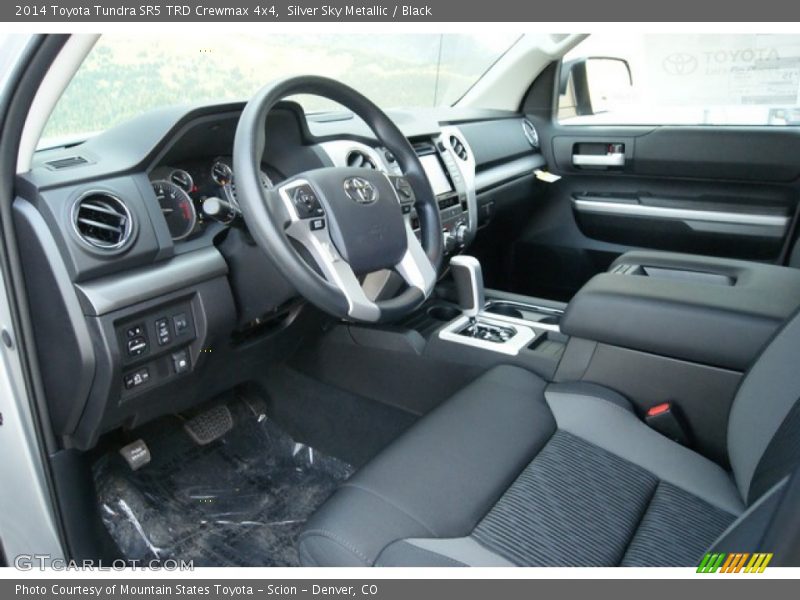 Silver Sky Metallic / Black 2014 Toyota Tundra SR5 TRD Crewmax 4x4