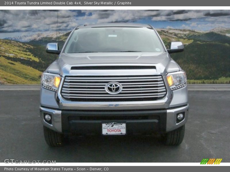 Silver Sky Metallic / Graphite 2014 Toyota Tundra Limited Double Cab 4x4