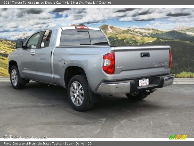 Silver Sky Metallic / Graphite 2014 Toyota Tundra Limited Double Cab 4x4