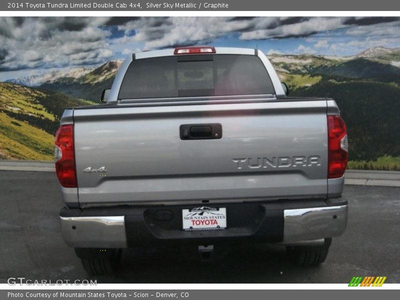 Silver Sky Metallic / Graphite 2014 Toyota Tundra Limited Double Cab 4x4