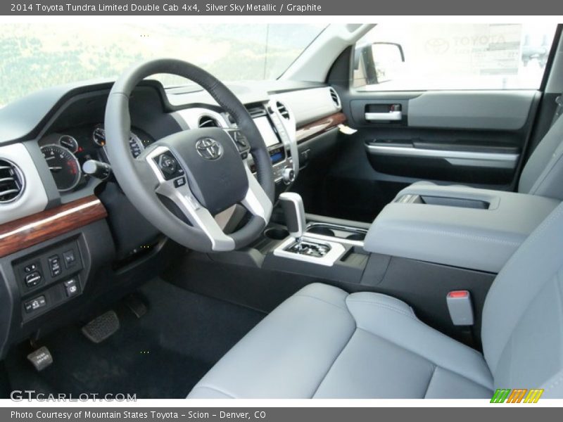 Silver Sky Metallic / Graphite 2014 Toyota Tundra Limited Double Cab 4x4