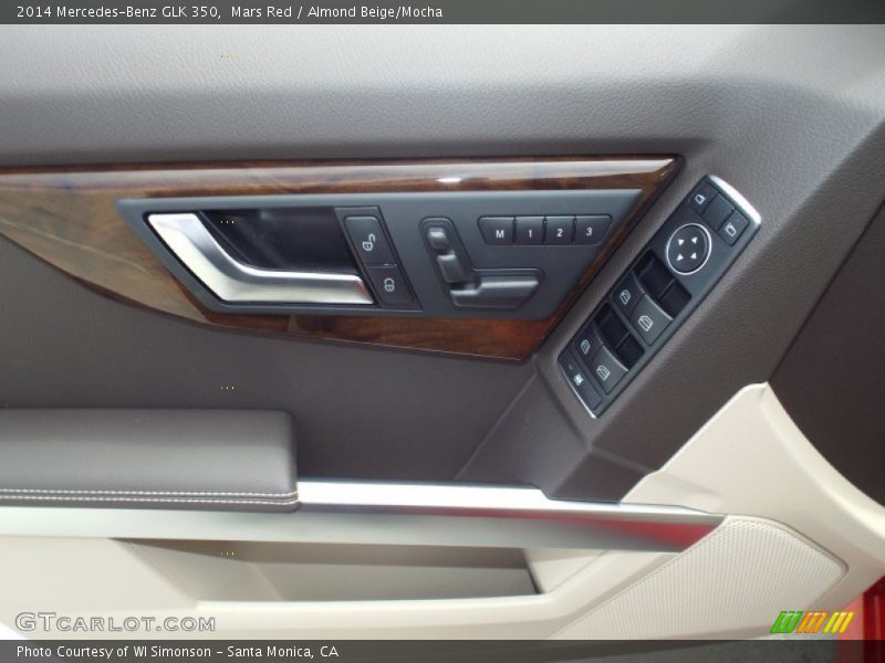 Mars Red / Almond Beige/Mocha 2014 Mercedes-Benz GLK 350