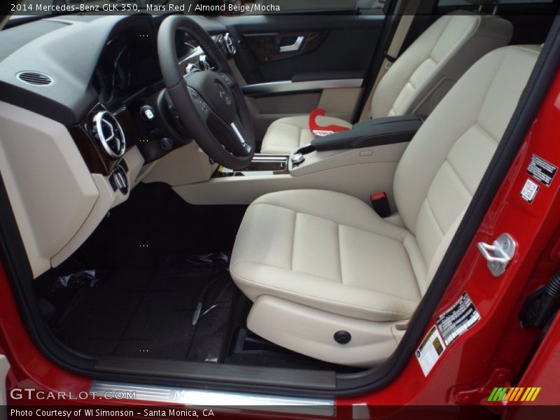 Mars Red / Almond Beige/Mocha 2014 Mercedes-Benz GLK 350