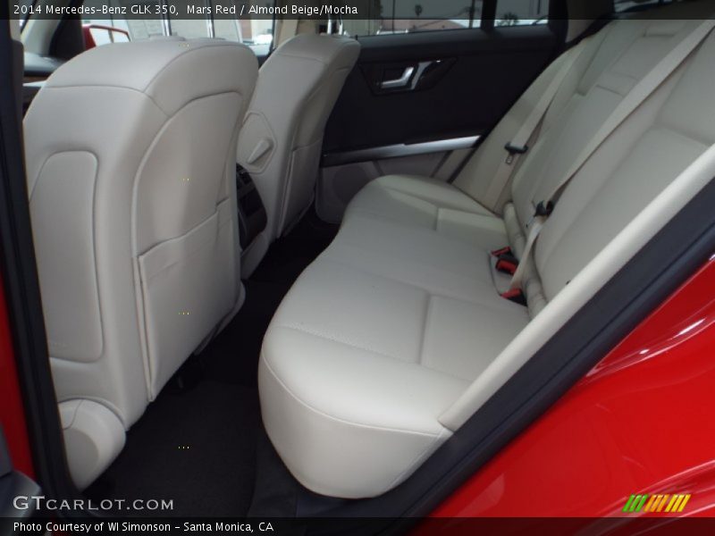 Mars Red / Almond Beige/Mocha 2014 Mercedes-Benz GLK 350