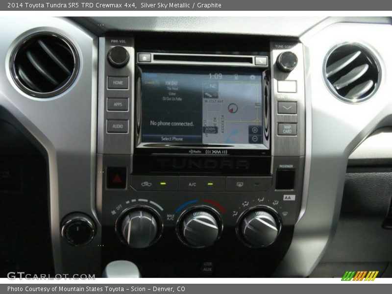 Silver Sky Metallic / Graphite 2014 Toyota Tundra SR5 TRD Crewmax 4x4