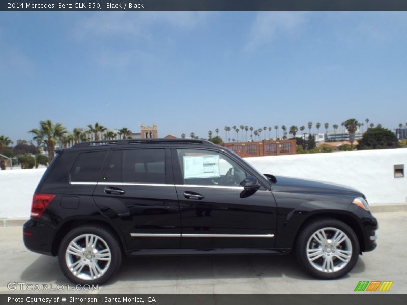 Black / Black 2014 Mercedes-Benz GLK 350