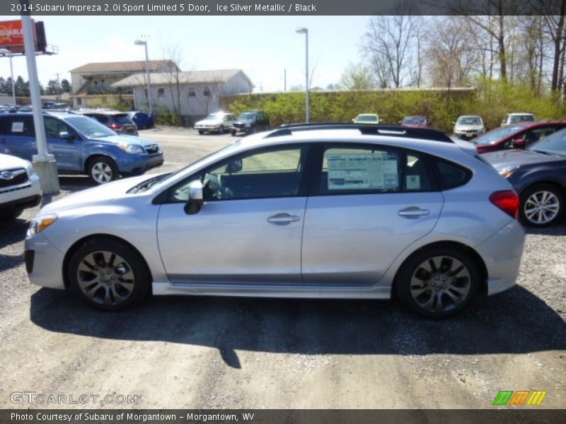 Ice Silver Metallic / Black 2014 Subaru Impreza 2.0i Sport Limited 5 Door