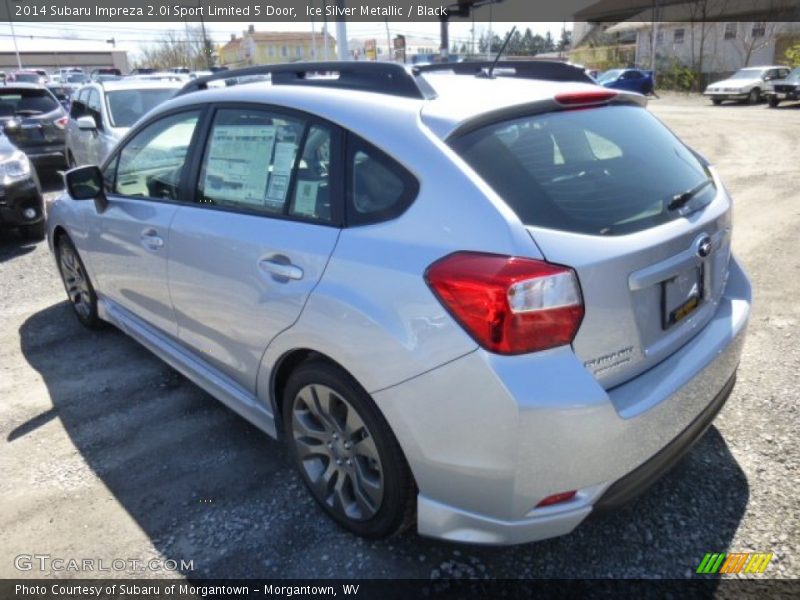 Ice Silver Metallic / Black 2014 Subaru Impreza 2.0i Sport Limited 5 Door