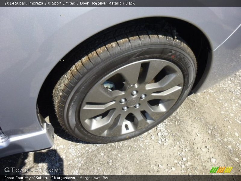 Ice Silver Metallic / Black 2014 Subaru Impreza 2.0i Sport Limited 5 Door