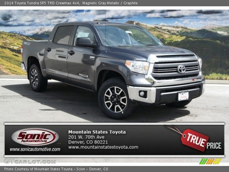 Magnetic Gray Metallic / Graphite 2014 Toyota Tundra SR5 TRD Crewmax 4x4