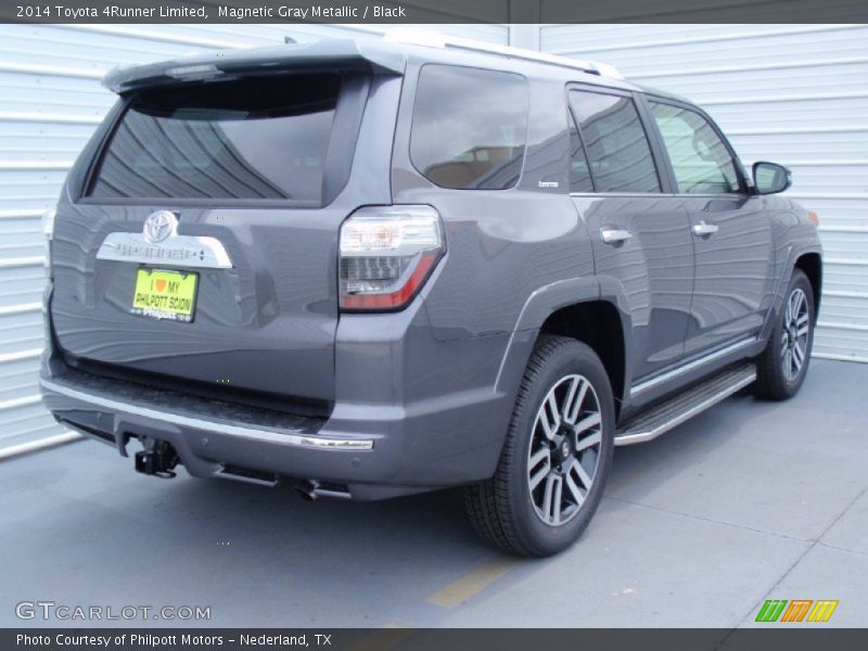 Magnetic Gray Metallic / Black 2014 Toyota 4Runner Limited