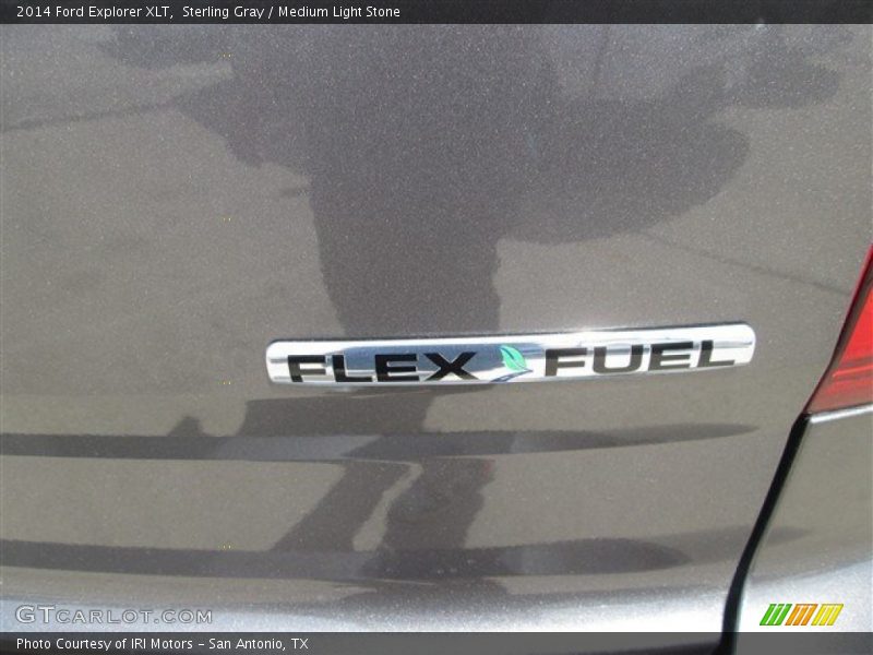 Sterling Gray / Medium Light Stone 2014 Ford Explorer XLT