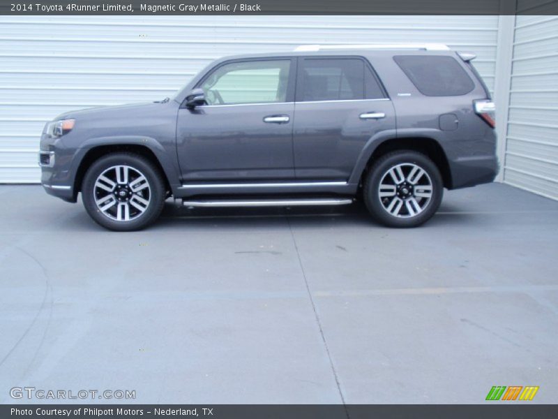 Magnetic Gray Metallic / Black 2014 Toyota 4Runner Limited