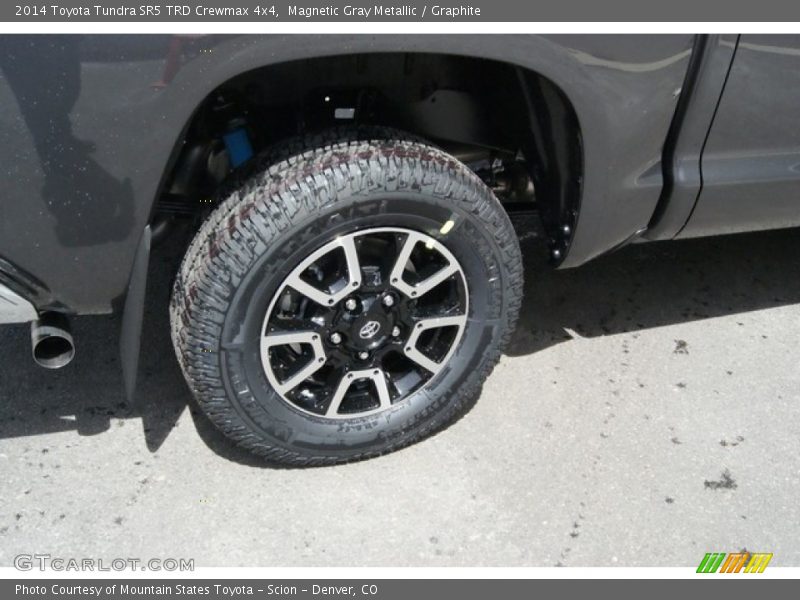 Magnetic Gray Metallic / Graphite 2014 Toyota Tundra SR5 TRD Crewmax 4x4