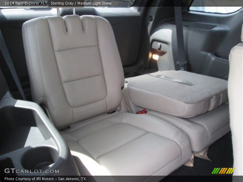 Sterling Gray / Medium Light Stone 2014 Ford Explorer XLT