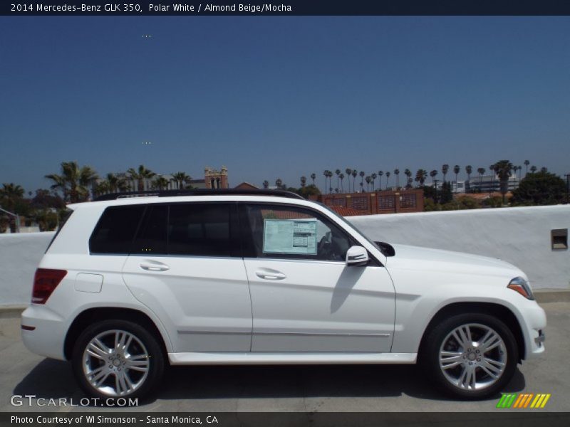 Polar White / Almond Beige/Mocha 2014 Mercedes-Benz GLK 350