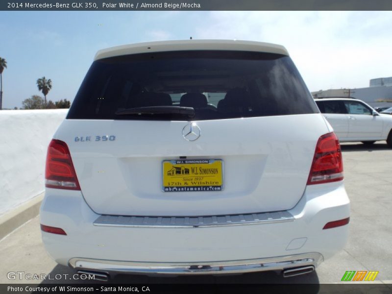 Polar White / Almond Beige/Mocha 2014 Mercedes-Benz GLK 350