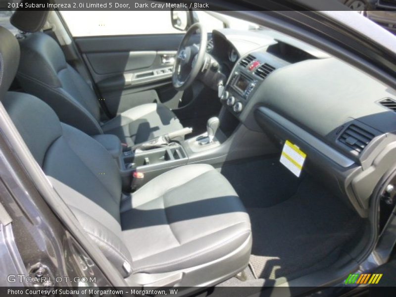 Dark Gray Metallic / Black 2014 Subaru Impreza 2.0i Limited 5 Door