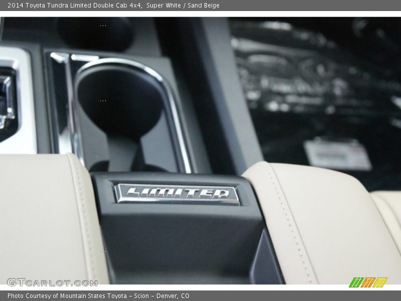 Super White / Sand Beige 2014 Toyota Tundra Limited Double Cab 4x4
