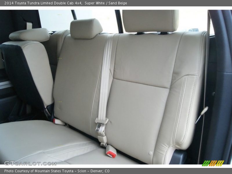 Super White / Sand Beige 2014 Toyota Tundra Limited Double Cab 4x4