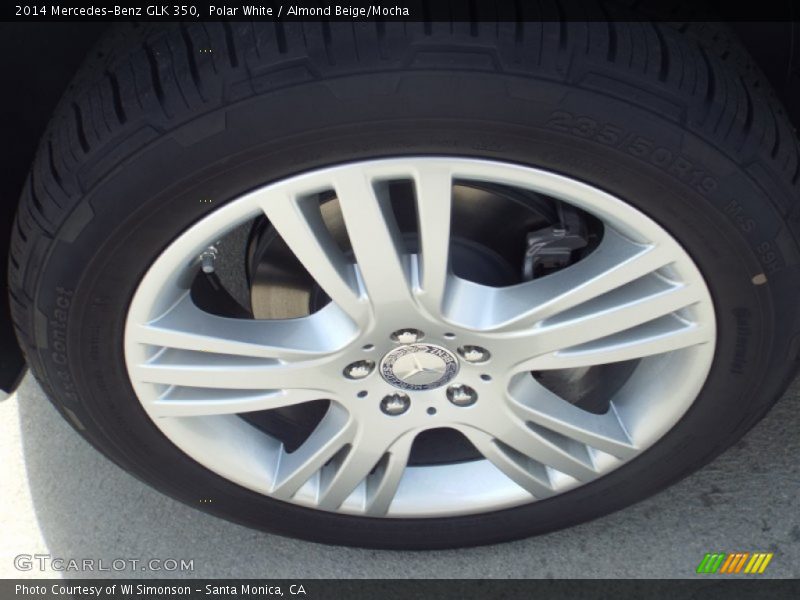 Polar White / Almond Beige/Mocha 2014 Mercedes-Benz GLK 350