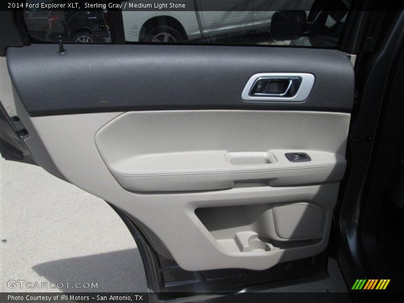 Sterling Gray / Medium Light Stone 2014 Ford Explorer XLT