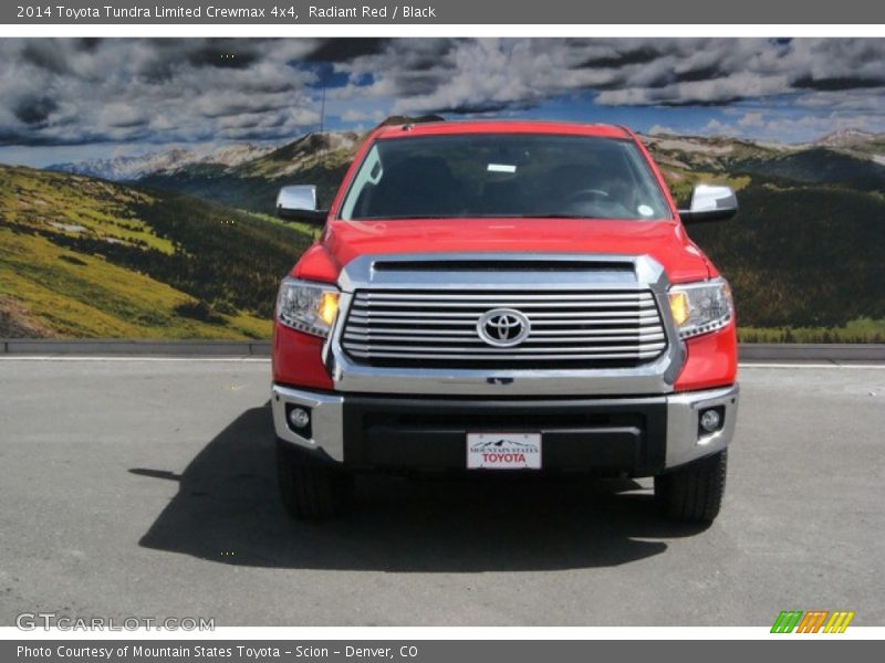 Radiant Red / Black 2014 Toyota Tundra Limited Crewmax 4x4