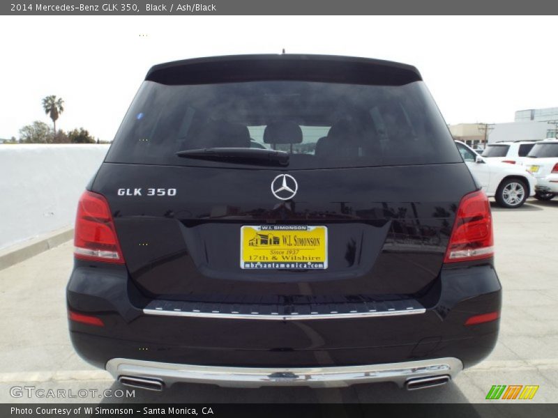 Black / Ash/Black 2014 Mercedes-Benz GLK 350