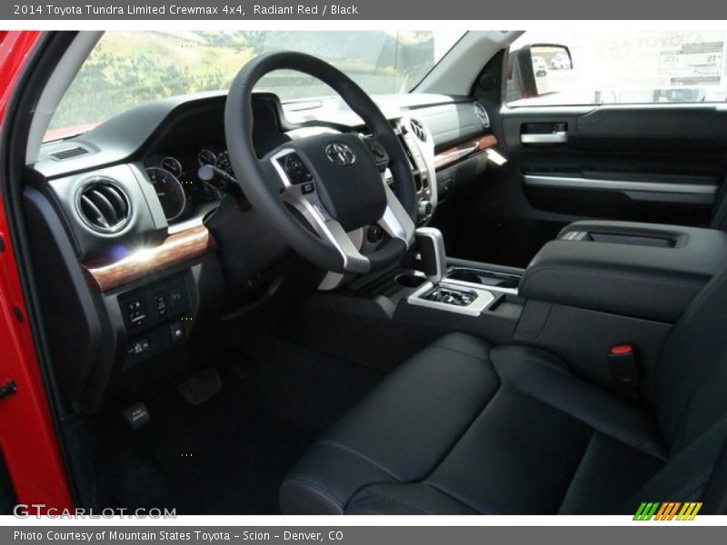 Radiant Red / Black 2014 Toyota Tundra Limited Crewmax 4x4