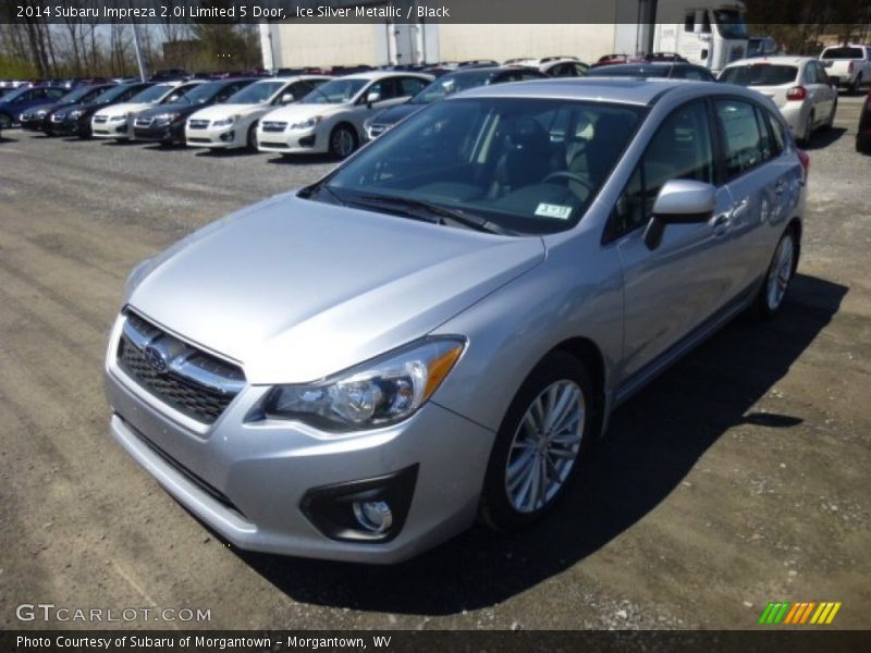 Ice Silver Metallic / Black 2014 Subaru Impreza 2.0i Limited 5 Door