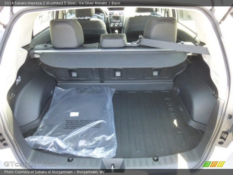 Ice Silver Metallic / Black 2014 Subaru Impreza 2.0i Limited 5 Door