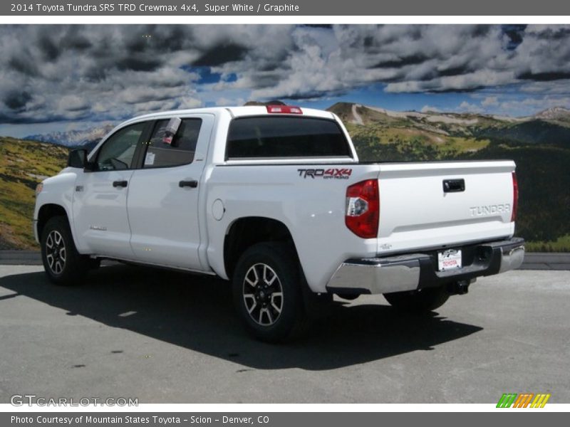 Super White / Graphite 2014 Toyota Tundra SR5 TRD Crewmax 4x4