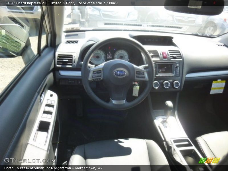 Ice Silver Metallic / Black 2014 Subaru Impreza 2.0i Limited 5 Door