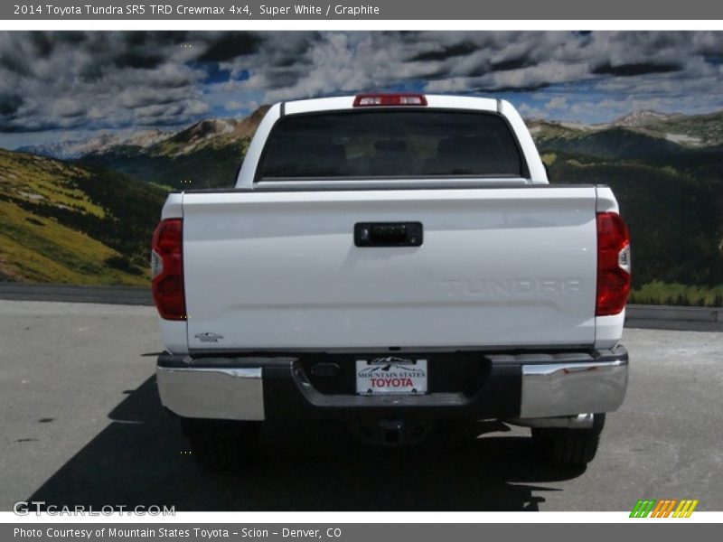 Super White / Graphite 2014 Toyota Tundra SR5 TRD Crewmax 4x4