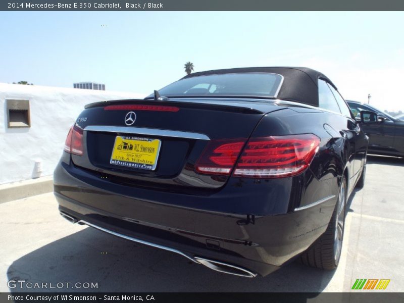 Black / Black 2014 Mercedes-Benz E 350 Cabriolet