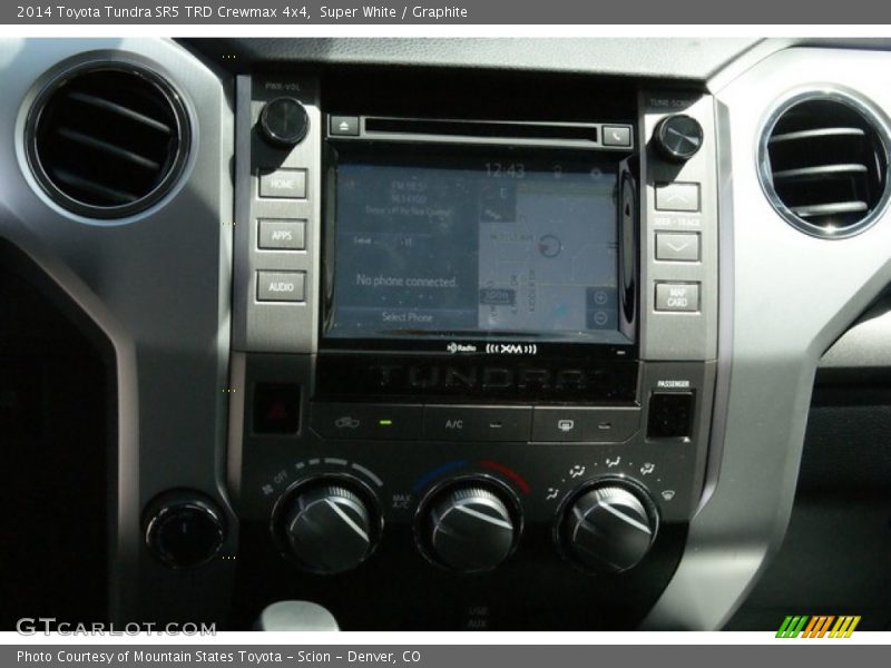 Super White / Graphite 2014 Toyota Tundra SR5 TRD Crewmax 4x4