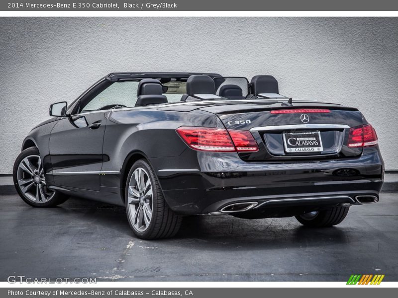 Black / Grey/Black 2014 Mercedes-Benz E 350 Cabriolet