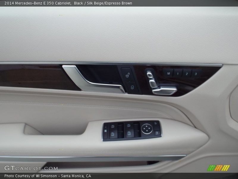 Black / Silk Beige/Espresso Brown 2014 Mercedes-Benz E 350 Cabriolet