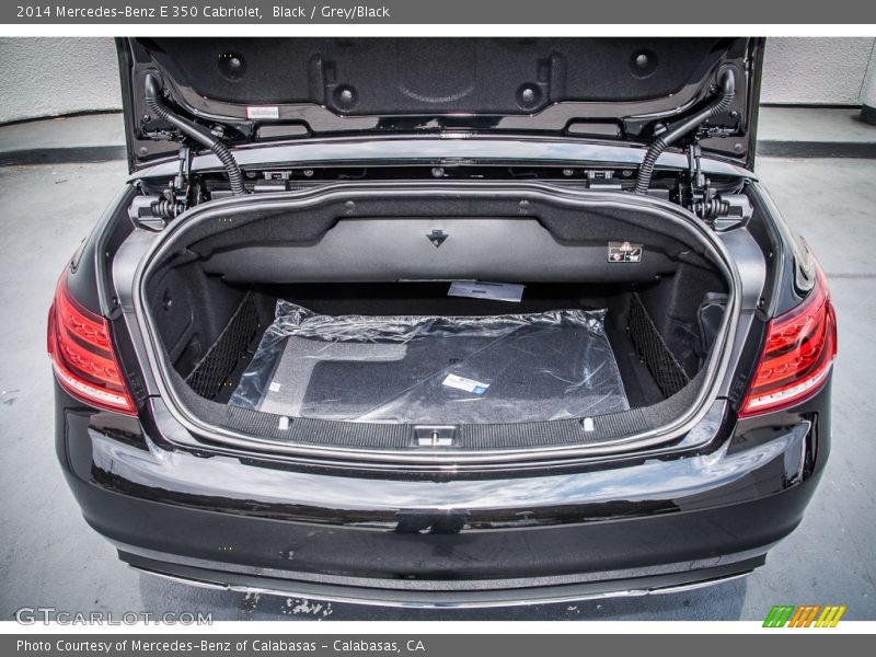 Black / Grey/Black 2014 Mercedes-Benz E 350 Cabriolet