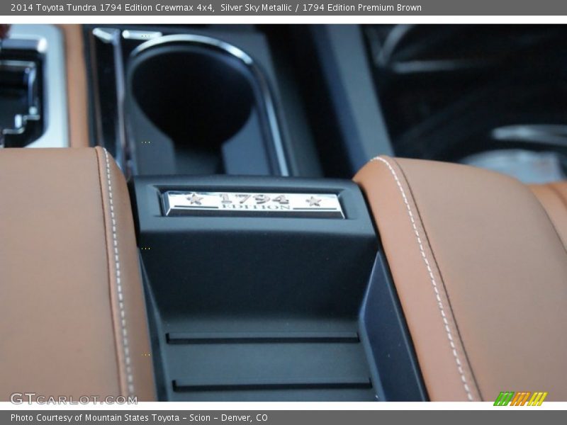 Silver Sky Metallic / 1794 Edition Premium Brown 2014 Toyota Tundra 1794 Edition Crewmax 4x4
