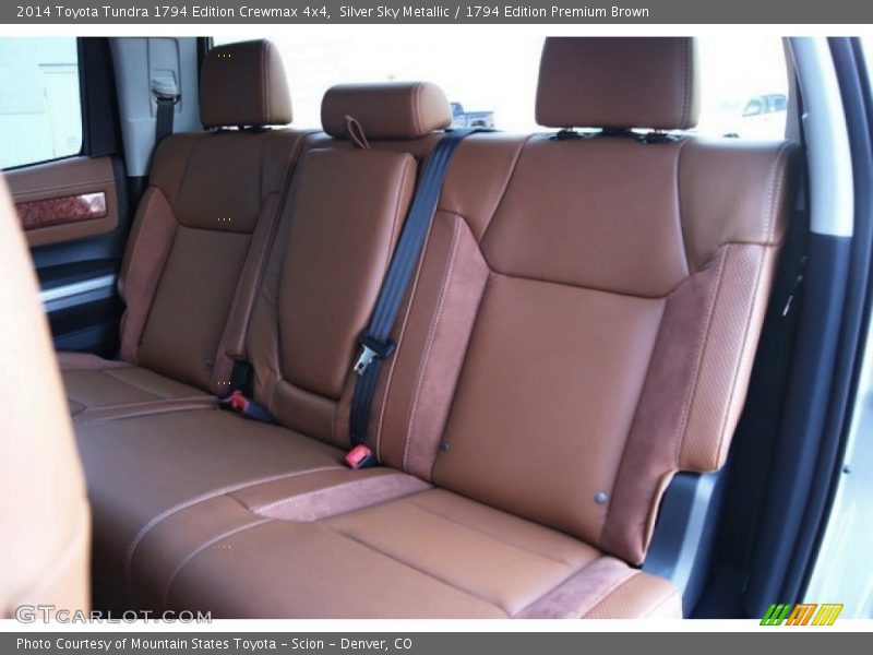 Silver Sky Metallic / 1794 Edition Premium Brown 2014 Toyota Tundra 1794 Edition Crewmax 4x4