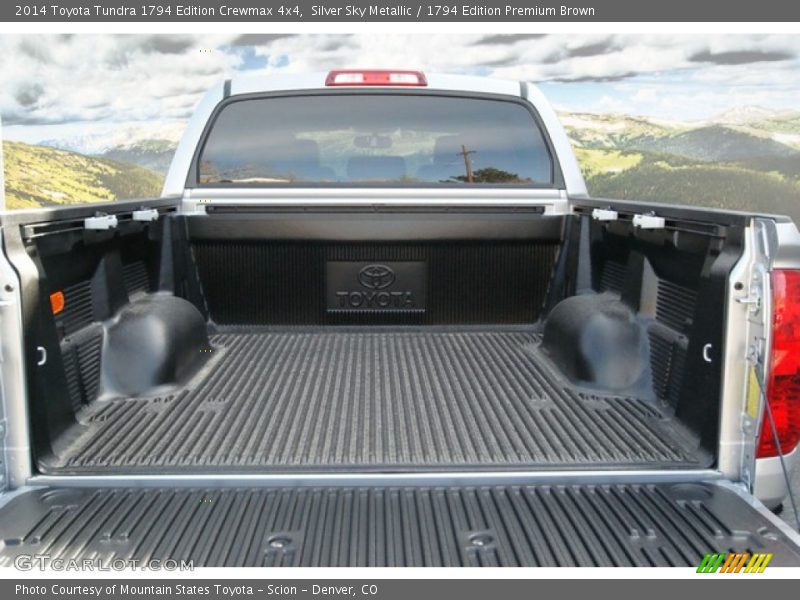 Silver Sky Metallic / 1794 Edition Premium Brown 2014 Toyota Tundra 1794 Edition Crewmax 4x4