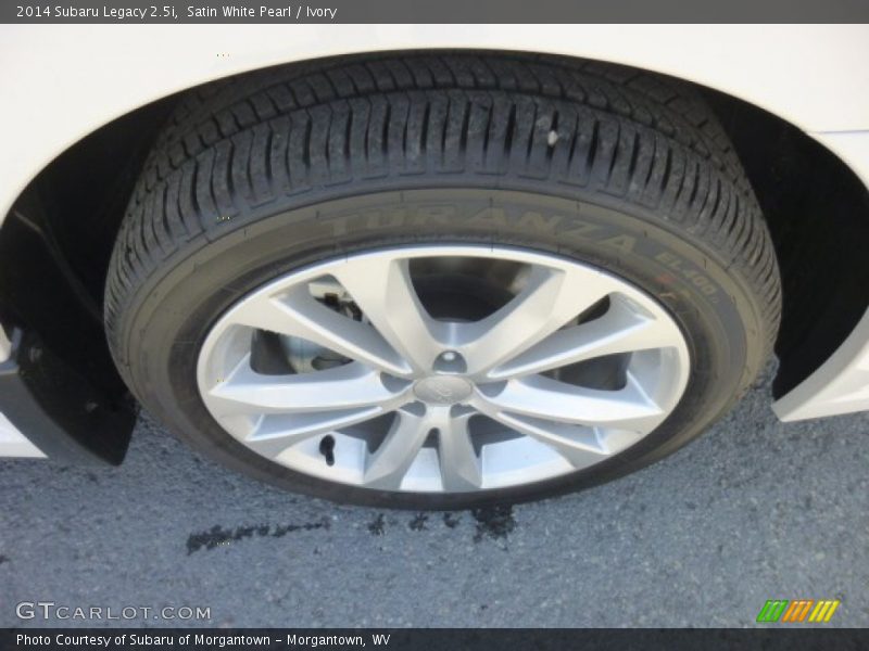 Satin White Pearl / Ivory 2014 Subaru Legacy 2.5i