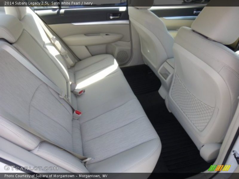 Satin White Pearl / Ivory 2014 Subaru Legacy 2.5i
