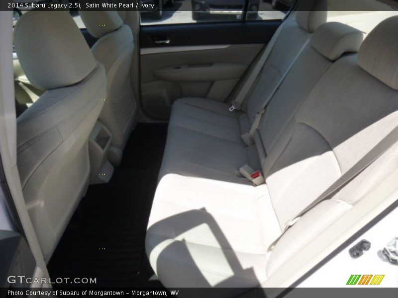 Satin White Pearl / Ivory 2014 Subaru Legacy 2.5i