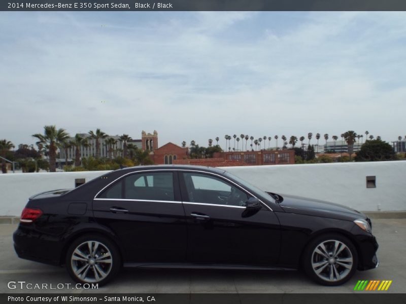 Black / Black 2014 Mercedes-Benz E 350 Sport Sedan
